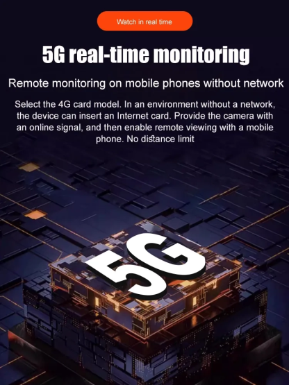 【Upgrade version: Ultra-invisible】Wireless camera. You can view and record remotely at any time. With the clear infrared night vision function, you can see clearly even in the darkest nights.