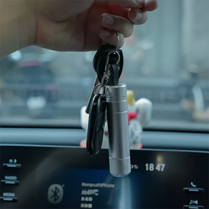 2-in-1 Auto-Notsicherheitshammer: Glasbrecher & Sicherheitsgurtschneider