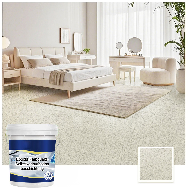 Umweltfreundliche Farbe – 1 Eimer für 100 m² ✨ In nur 2 Stunden trocken ✨ Ideal auch für staubige und sandige Böden – glatte Fliesenoptik garantiert ✨