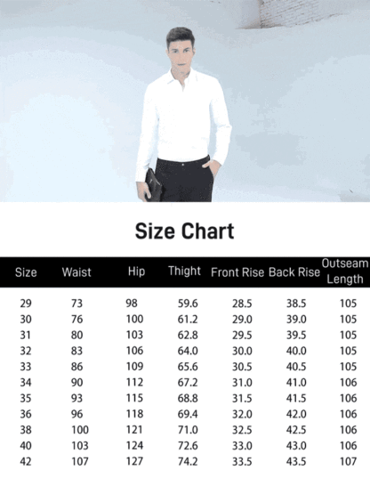 Ice Silk Stretch Men's Casual Pants