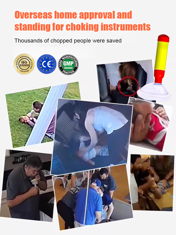 The 4-Minute Lifesaver — No Training Needed. Works in Seconds —Portable first aid choking device
