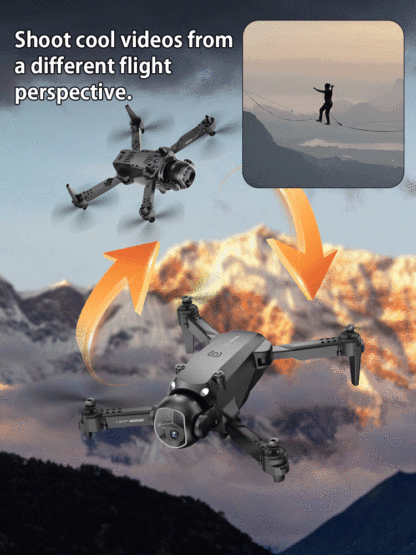 Three-camera aerial camera