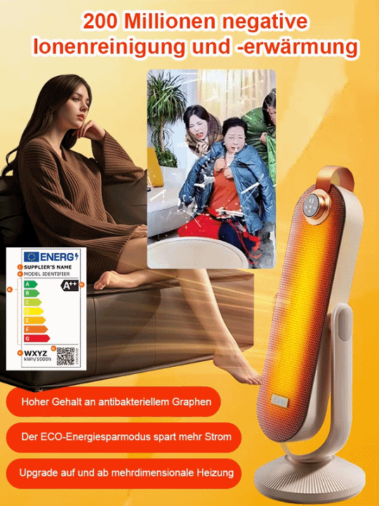 🔥 Europas meistverkaufter Heizer: 200 m² in 5 Min – nur 1 kWh/Tag!