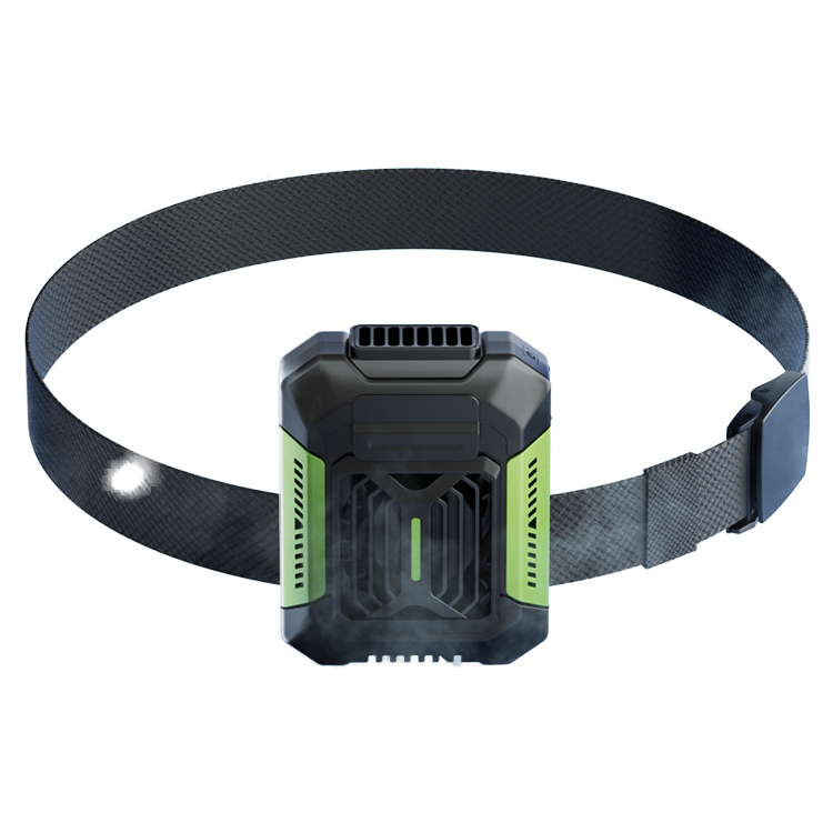 Transform into a "walking air conditioner" in one second! Flashlight + power bank full-body cooling device, comes with a super cool belt—off-the-charts freshness!