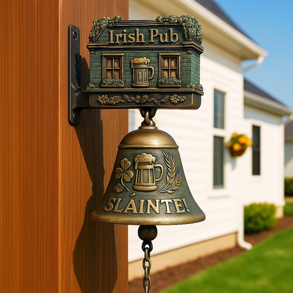 The Classic Irish Pub Wall Bell
