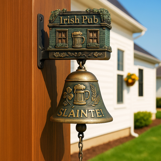 The Classic Irish Pub Wall Bell
