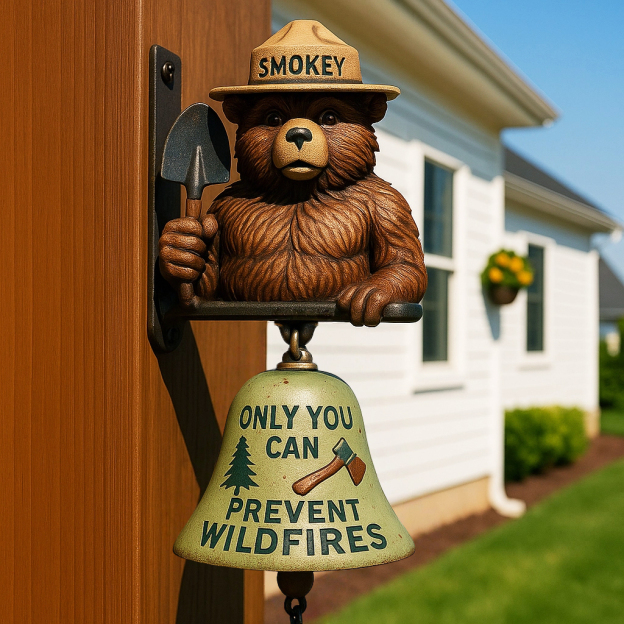 Smokey Bear Wall Bell