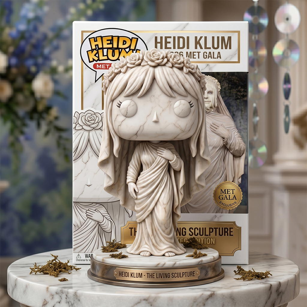 Heidi Klum 2026 Met Gala The Living Sculpture POP! Figure