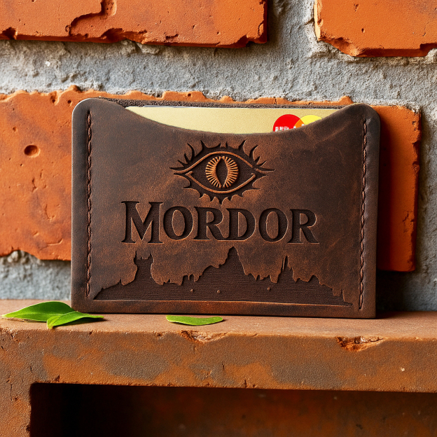LOTR Leather Card Holder Wallet