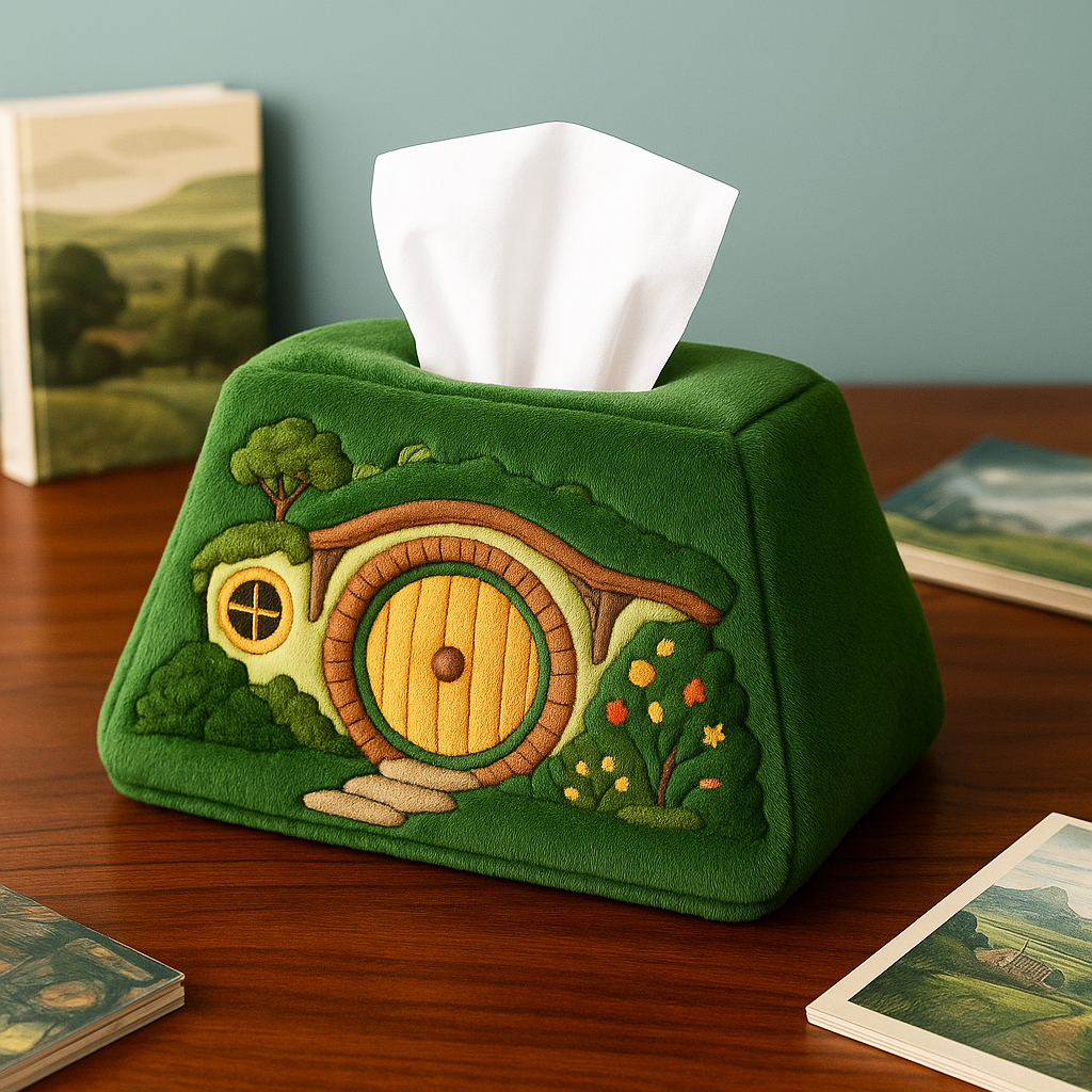 LOTR Middle-earth Plush Tissue Box