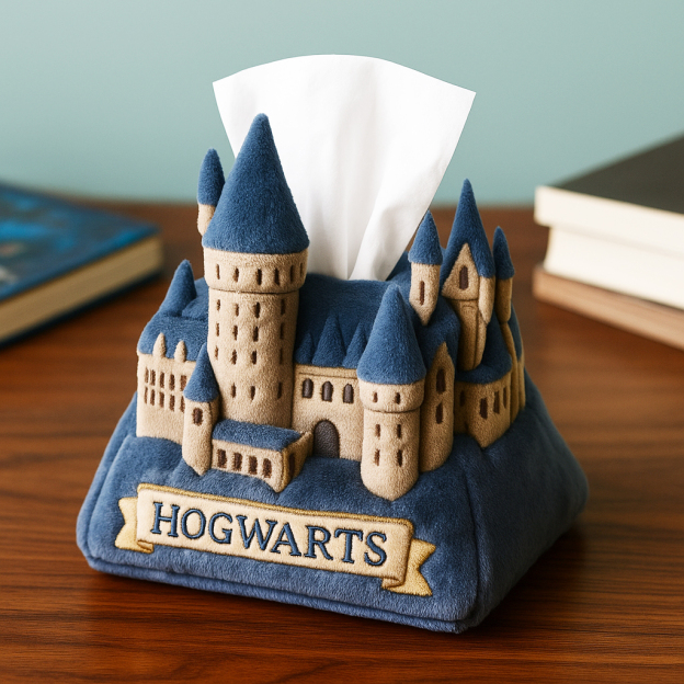 🏰Hogwarts Castle Plush Tissue Box