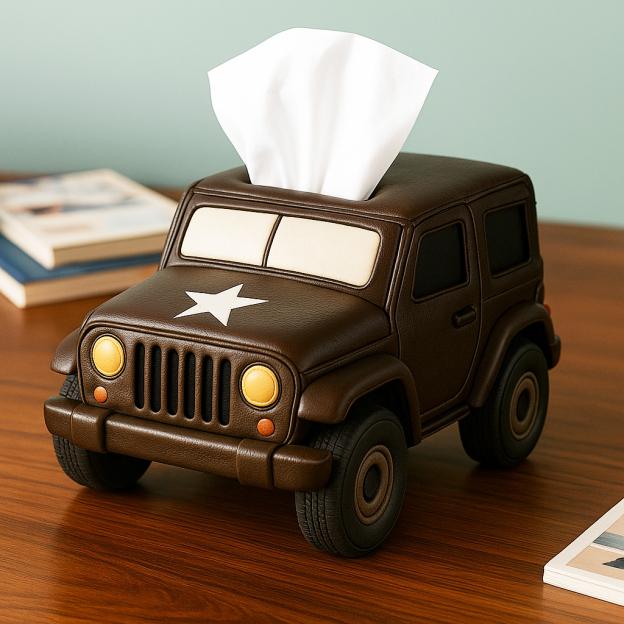 Military Jeep Tissue Boxes