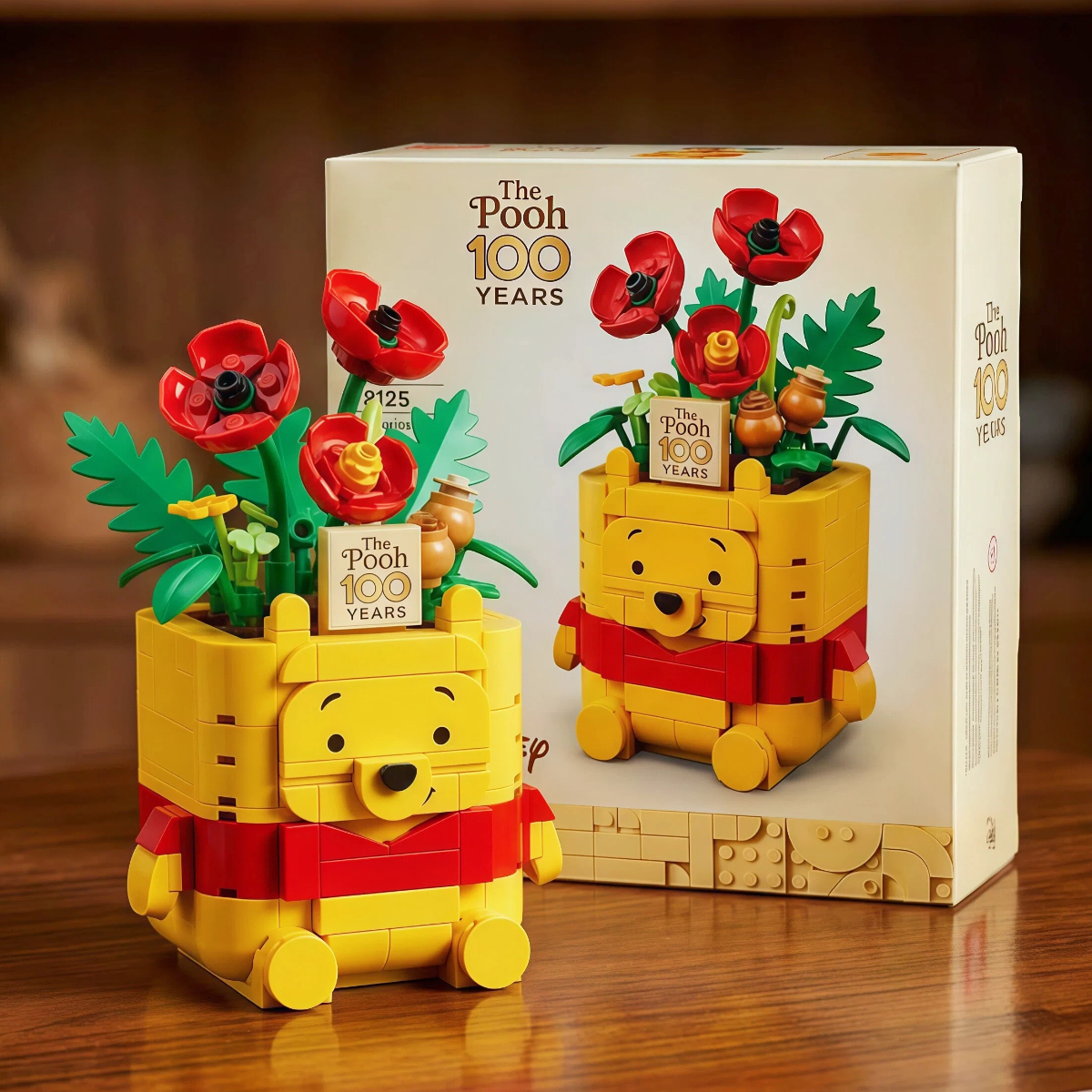 The Pooh 100 Years Centennial Celebration Botanical Building Set