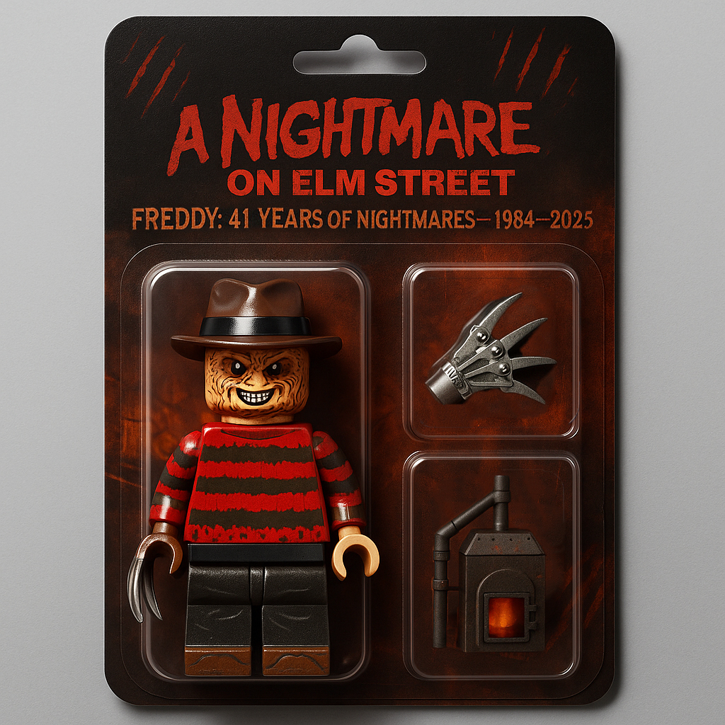 Freddy Krueger: 41 Years of Nightmares Minifigure Set Anniversary Edition