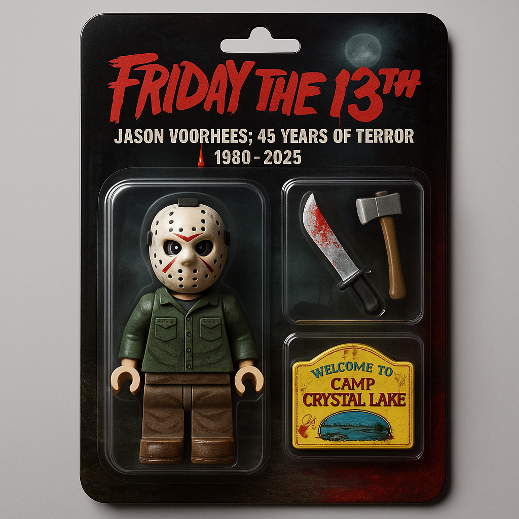 Jason Voorhees: 45 Years of Terror Minifigure Set Anniversary Edition