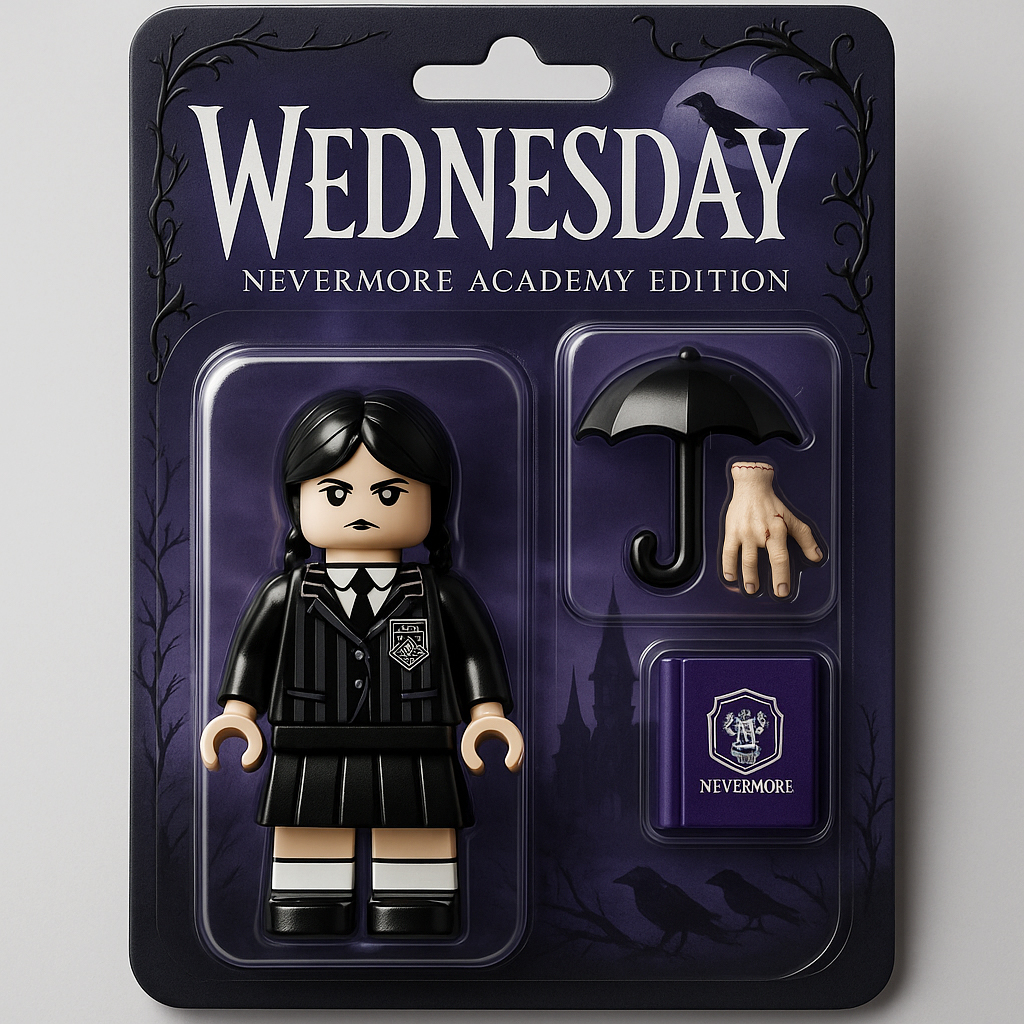 Wednesday Nevermore Academy Minifigure Set