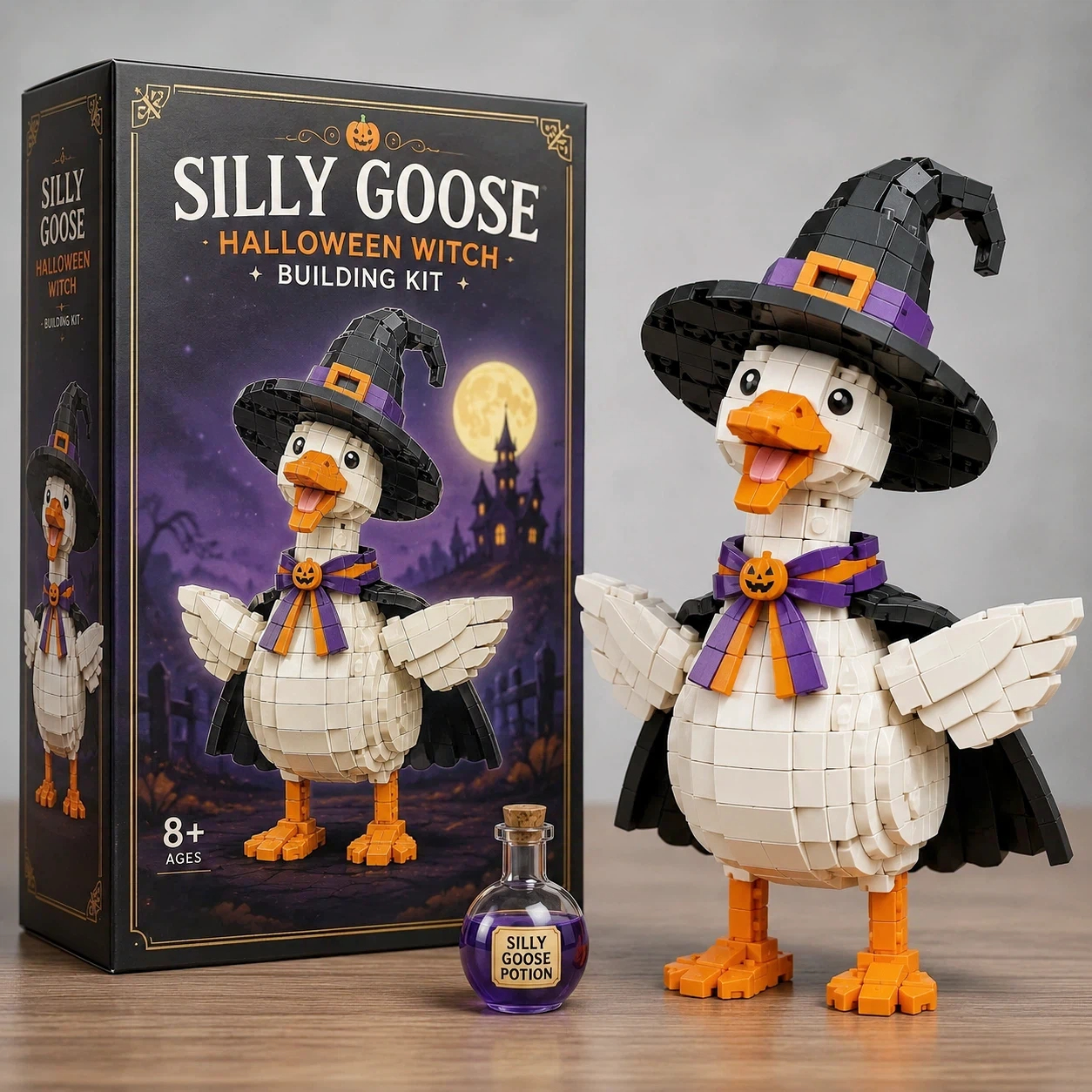 Silly Goose Halloween Witch Building Kit – Build a Little Spooky Chaos