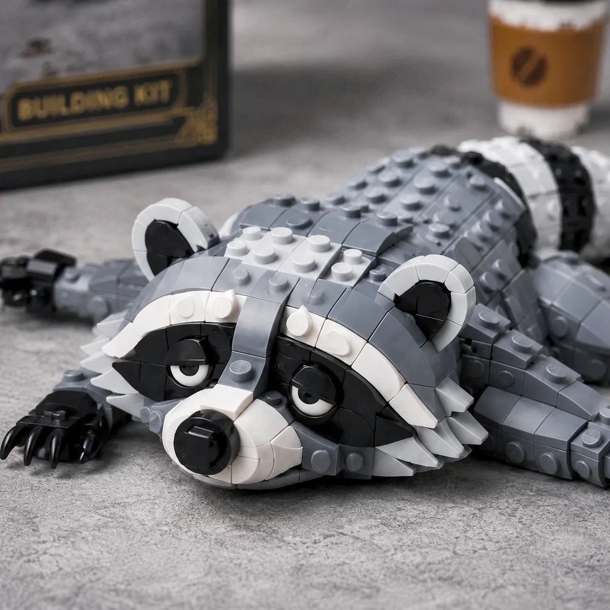 Absolutely Exhausted Trash Panda Building Kit