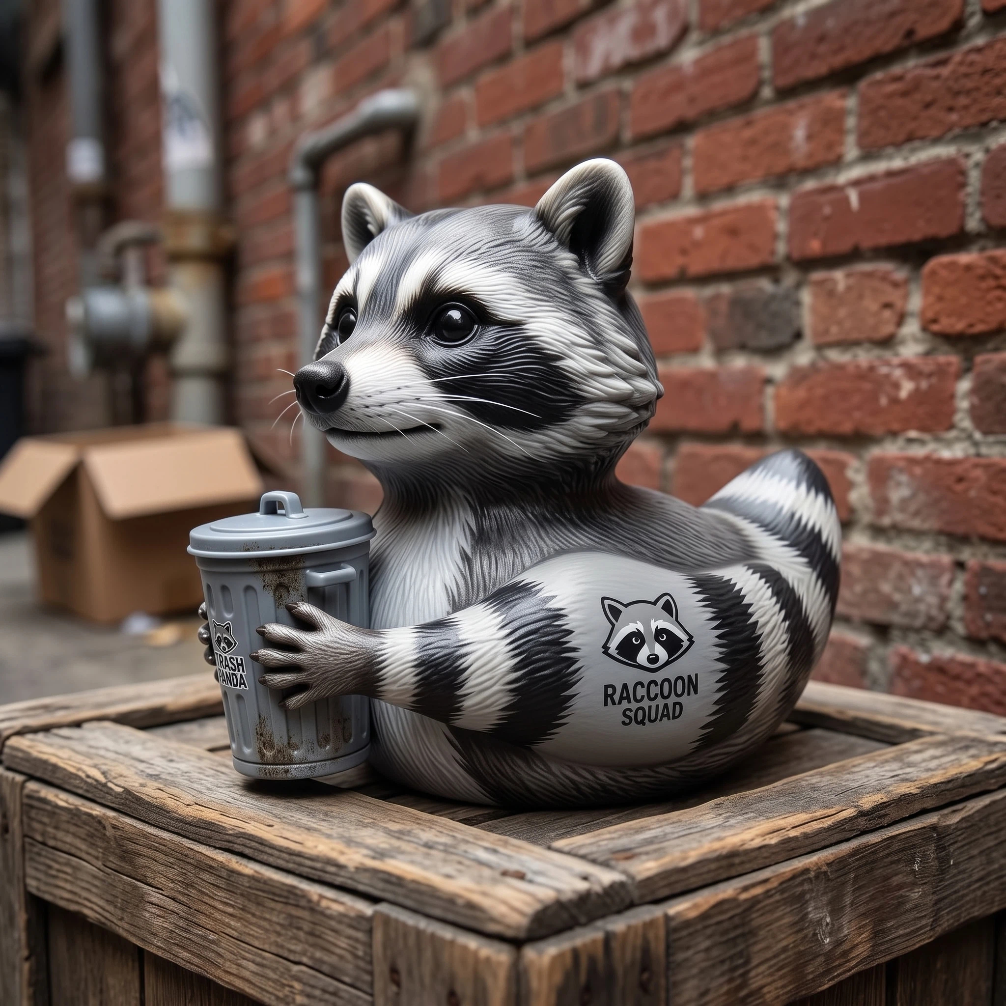 Trash Panda Duck 