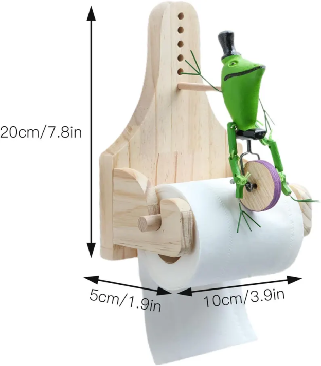 Frogs & Shrimp Unicycle Holder
