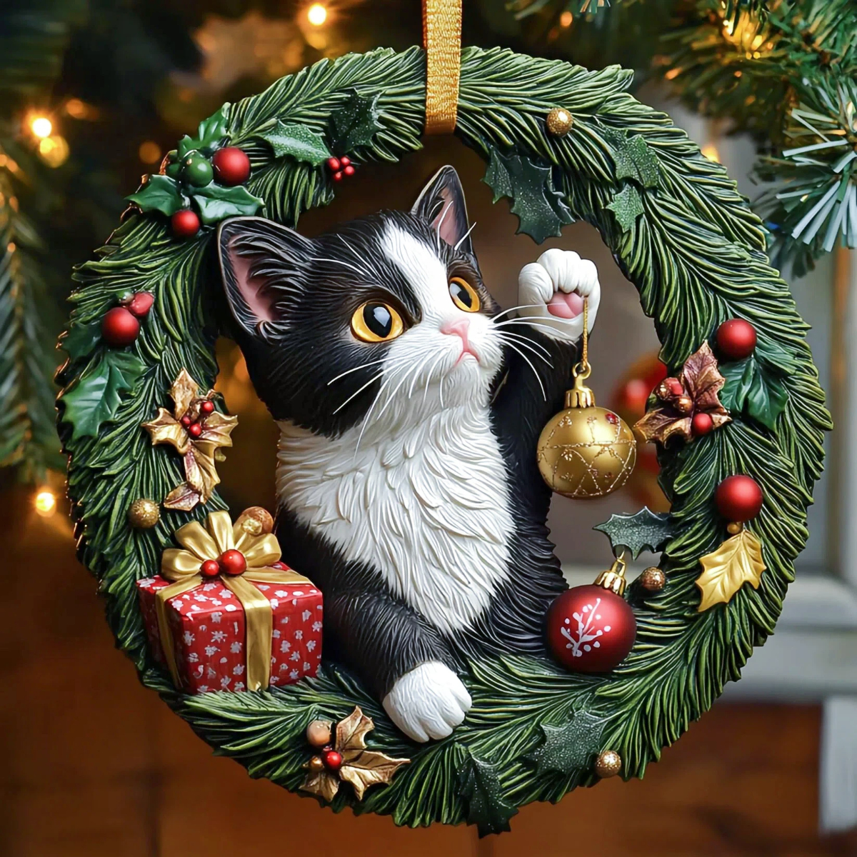 🐾Paws of Joy Christmas Ornament
