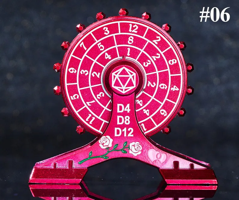 7-in-1 Ferris Wheel DnD Dice