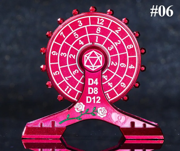 7-in-1 Ferris Wheel DnD Dice