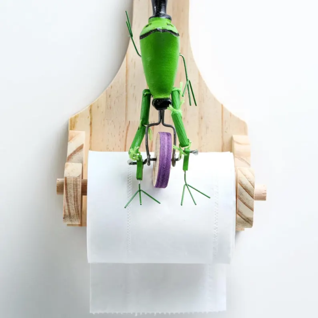 Frogs & Shrimp Unicycle Holder
