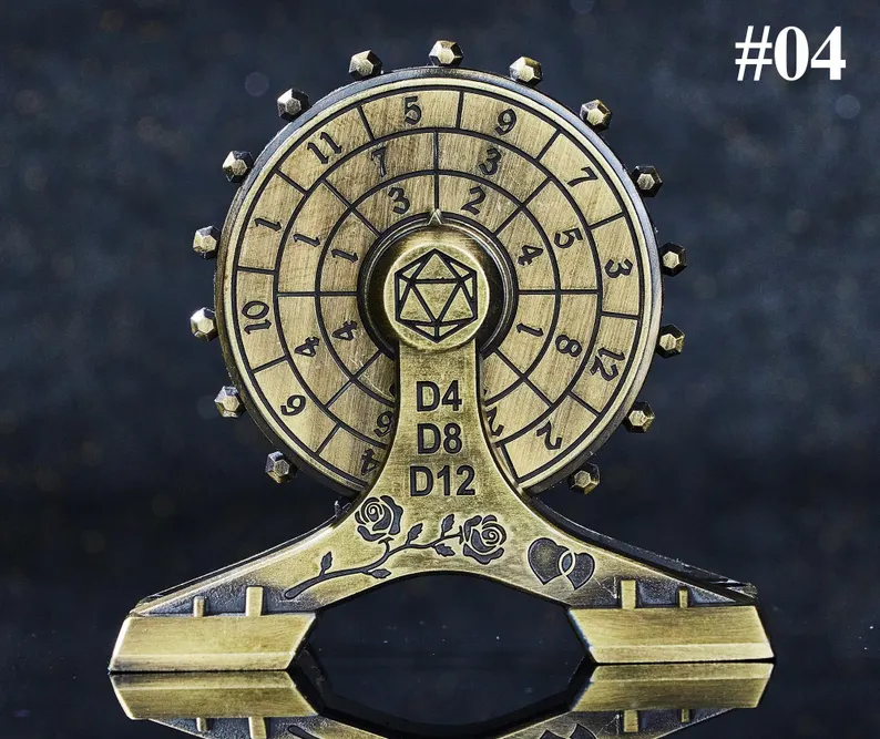 7-in-1 Ferris Wheel DnD Dice