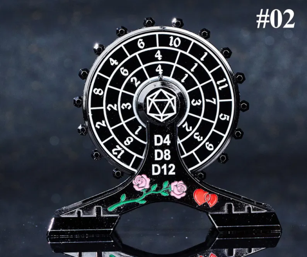 7-in-1 Ferris Wheel DnD Dice