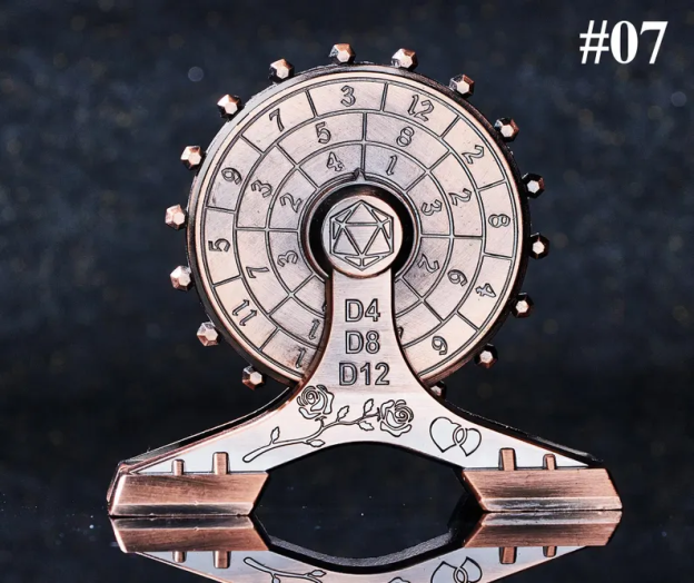 7-in-1 Ferris Wheel DnD Dice