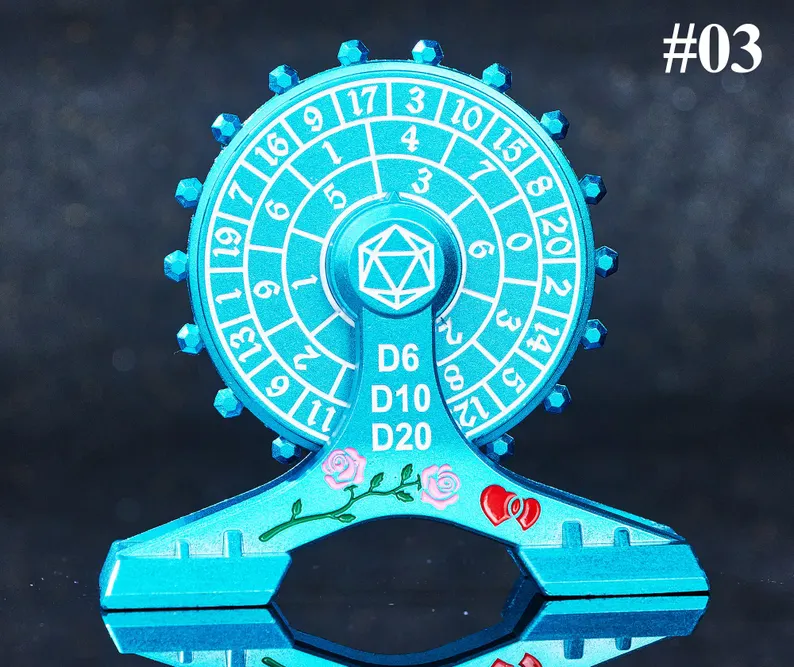 7-in-1 Ferris Wheel DnD Dice