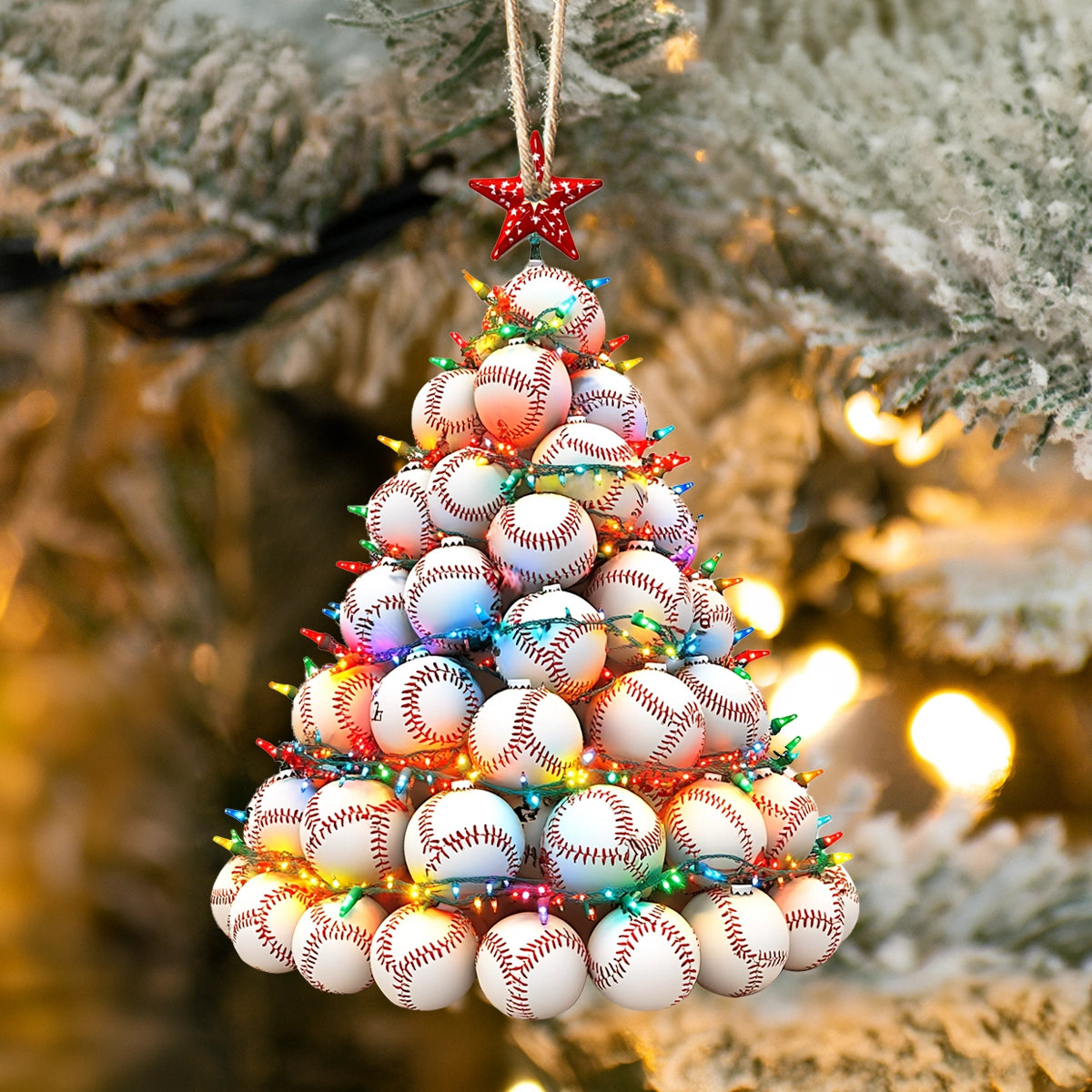 Home Run Holiday Tree Ornament