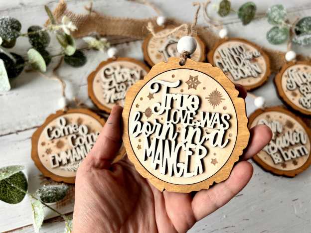 Nativity Ornaments Set(All of 7)