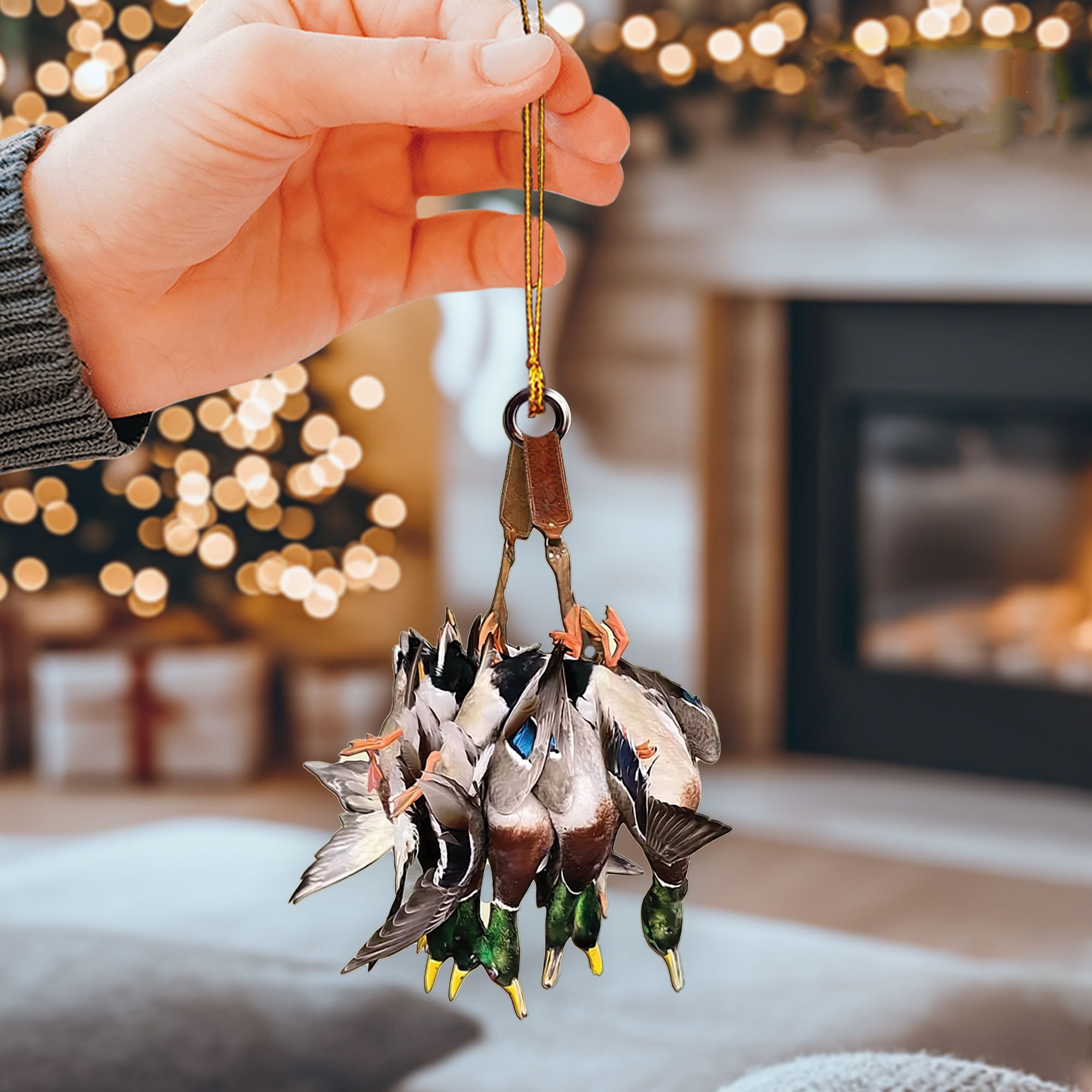 Duck Hunting Ornament