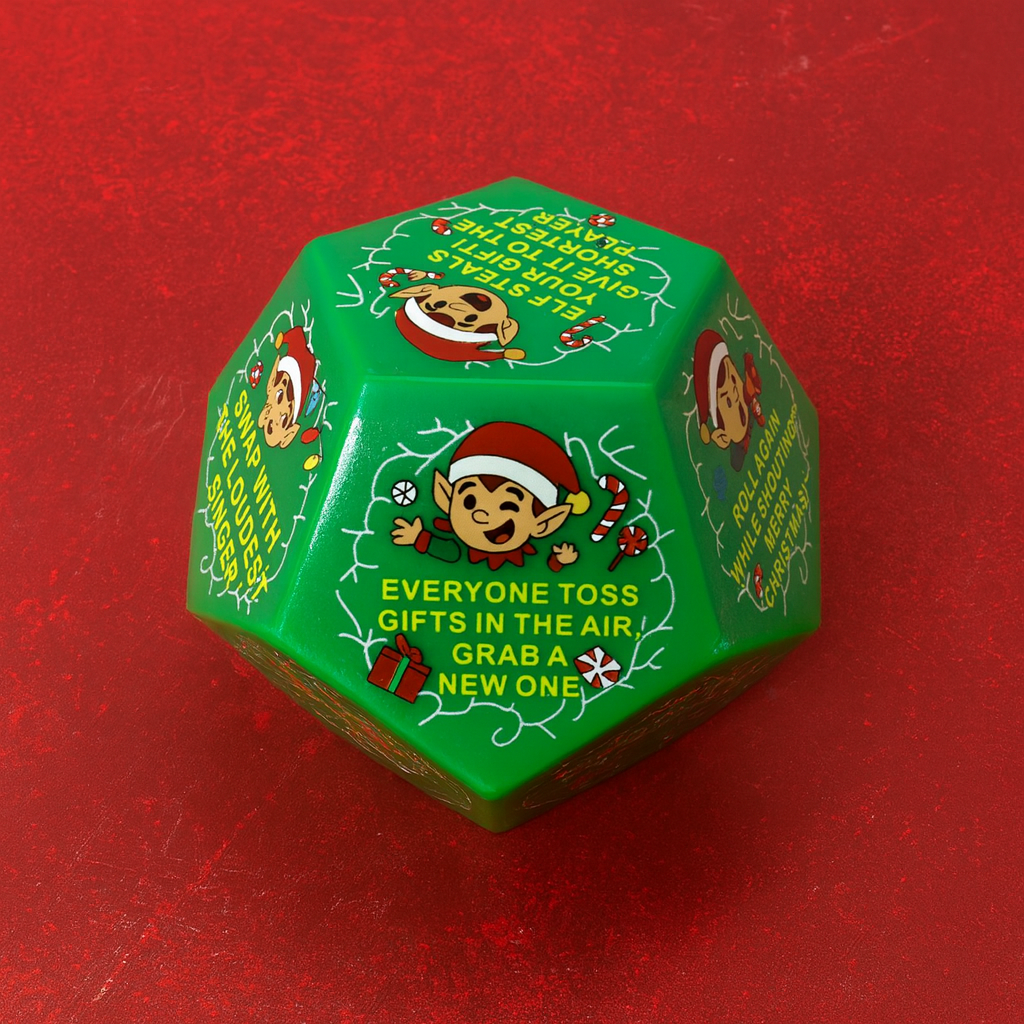 🎲 Hilarious Christmas Gift Exchange Party Game Dice