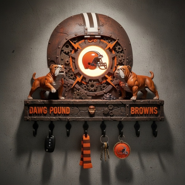 🏈🌌 Spirit Guardian Wall Key Holder 🔑