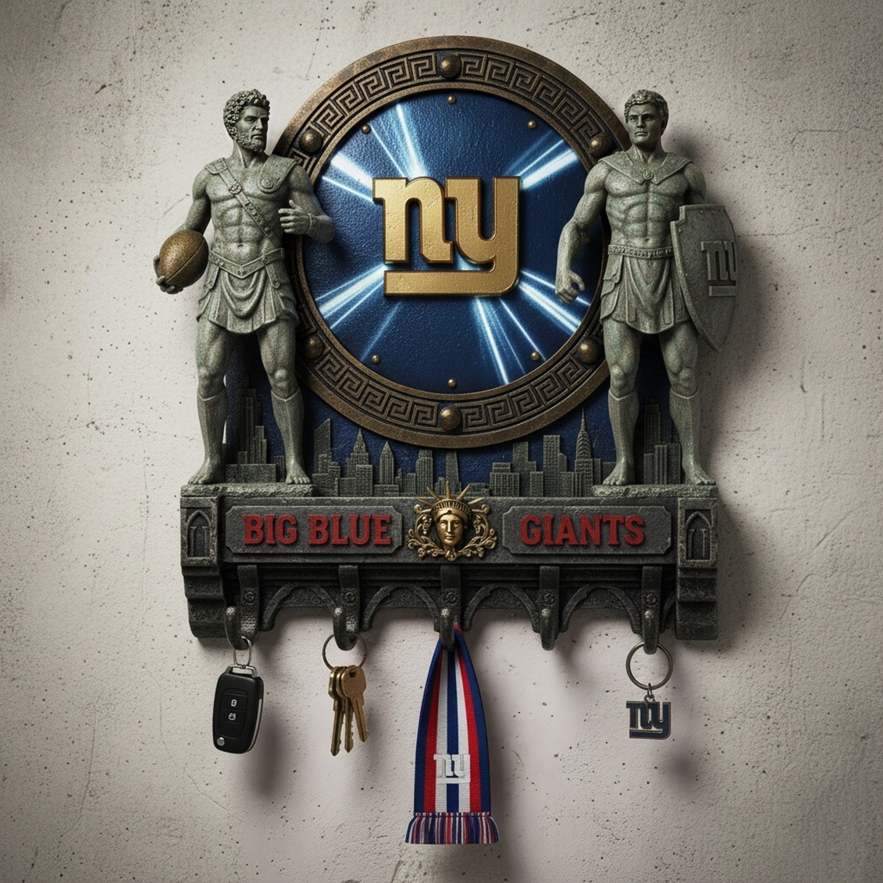 🏈🌌 Spirit Guardian Wall Key Holder 🔑