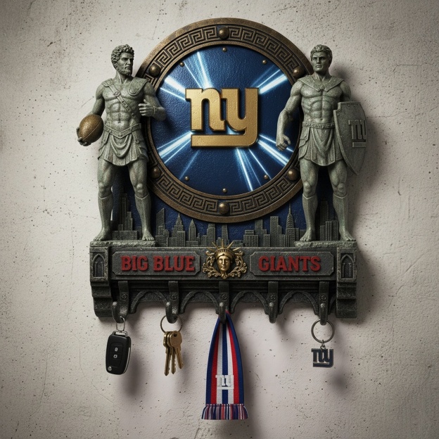 🏈🌌 Spirit Guardian Wall Key Holder 🔑