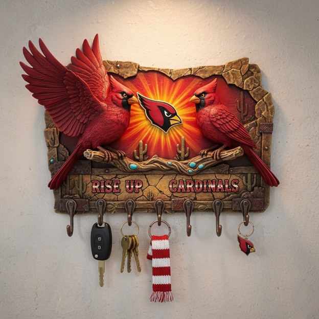 🏈🌌 Spirit Guardian Wall Key Holder 🔑