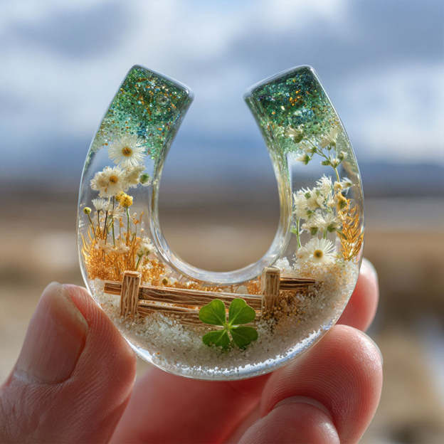 Lucky Horseshoe Pocket Hug