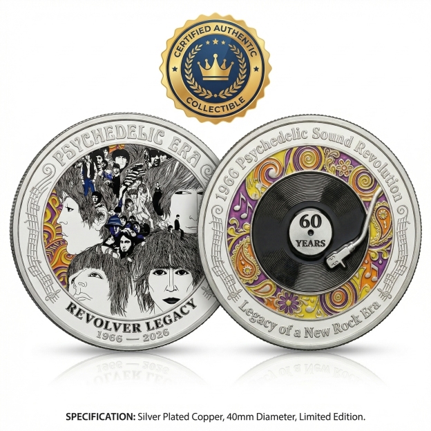 60th Anniversary 1966 Revolver Era Limited Edition Collector Coin 🎶
