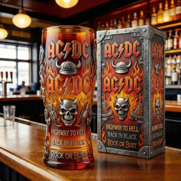 ⚡ 53rd Anniversary Rock Legacy Collector Glass