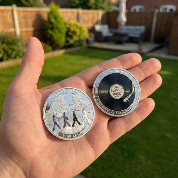 1969 Classic Rock Crosswalk Legacy Collector Coin 🎶