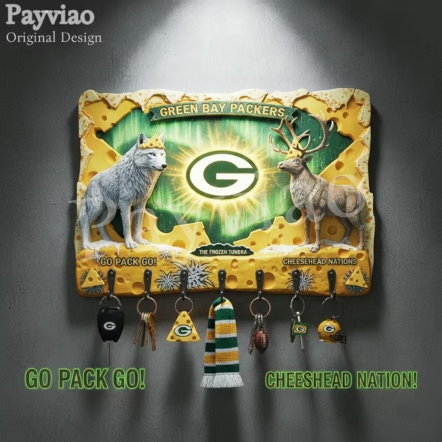 Originality Verification 🏈🌌 Spirit Guardian Wall Key Holder 🔑