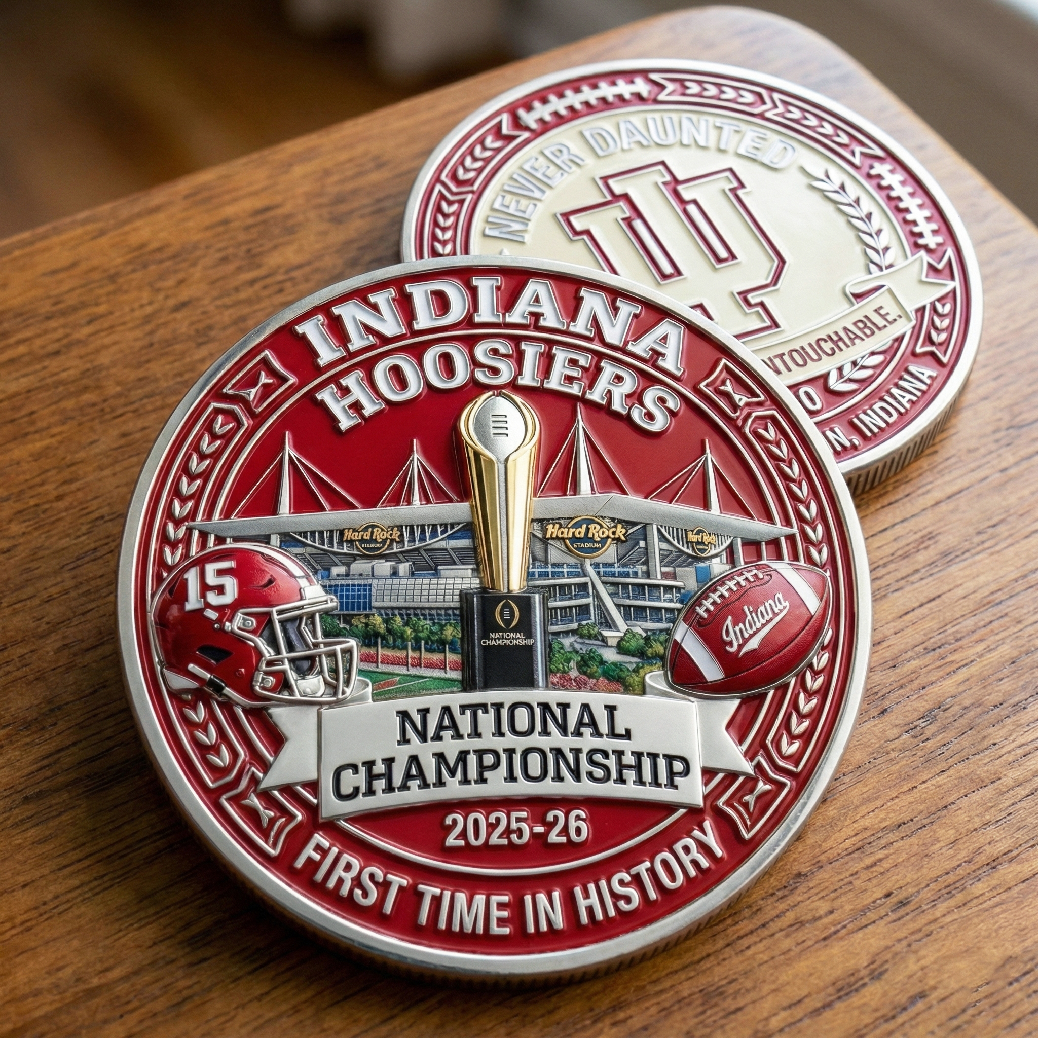 IND 2026 Historic First Ever National Championship Commemorative Coin