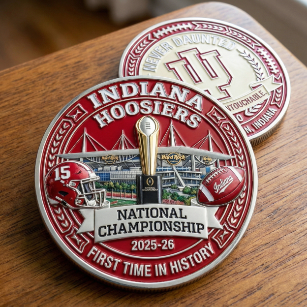 IND 2026 Historic First Ever National Championship Commemorative Coin