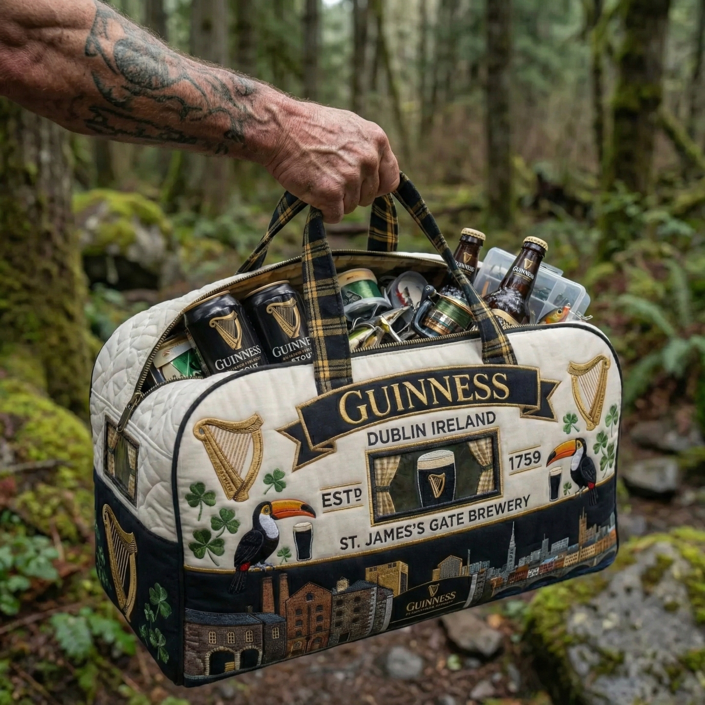 Irish Brewery ESTD 1759 Heritage Limited Edition Travel Bag