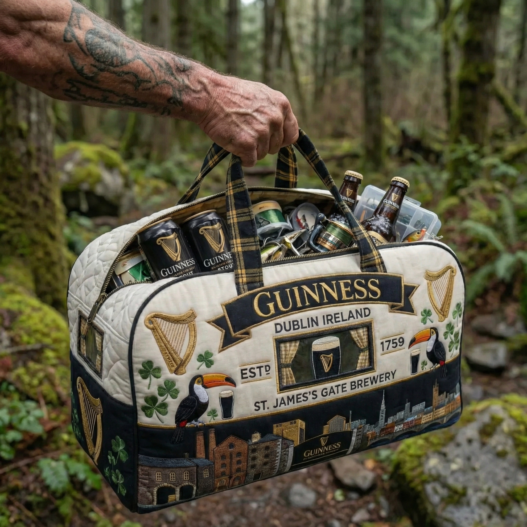 Irish Brewery ESTD 1759 Heritage Limited Edition Travel Bag