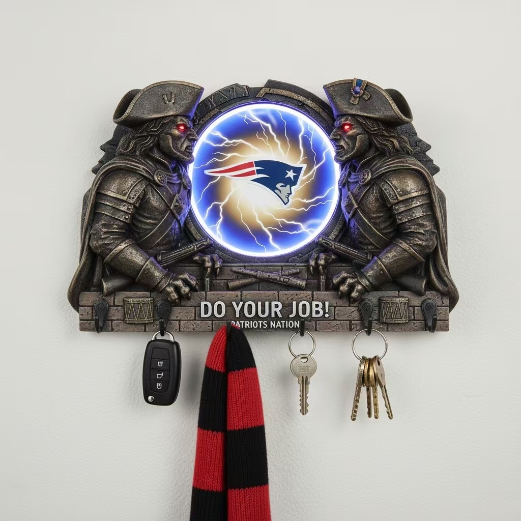 🏈🌌 Spirit Guardian Wall Key Holder 🔑
